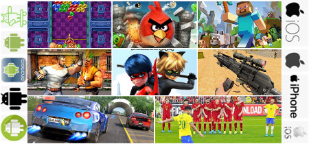 Mobiltelefon/ Handy-Spiele - Android, iPhone und iPad